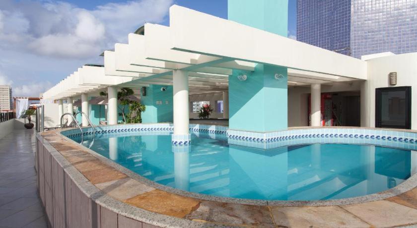 Flat Vista Mar No Meireles Na Beira Mar De Fortaleza 905 ภายนอก รูปภาพ